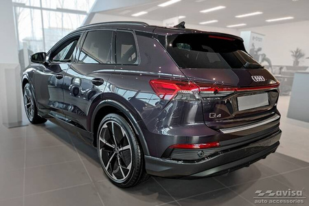 Nakładka na zderzak tylny do AUDI Q4 E-Tron (Stal)