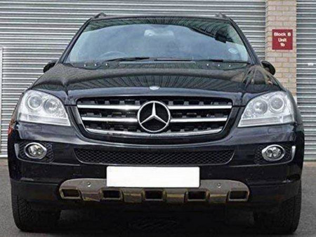 GRILL MERCEDES W164 05-08 SPORT BLACK CHROME