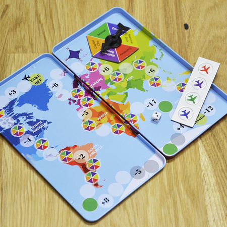 Gra magnetyczna The Purple Cow - Wyścig dookoła świata