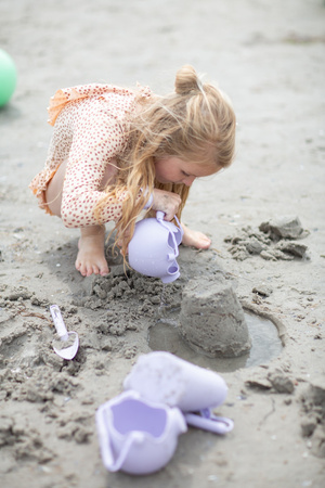 Silikonowe Wiaderko Konewka Scrunch - Lila