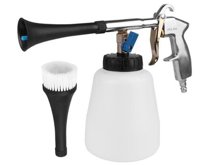 Pistolet pneumatyczny do prania tapicerki, zbiornik 1L