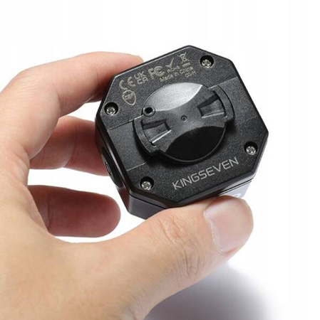 Alarm rowerowy antykradzieżowy lampka tył tylna rowerowa dzwonek pilot K7