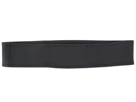Pokrowiec na kierownicę sznurowany 37-39 cm, z 1 odcinka skóry naturalnej, czarny