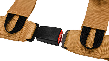 Pasy sportowe Slide V2 Złote 4P 3" E4