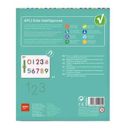 Magnetyczna tablica Apli Kids - Cyfry 123