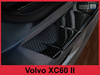 Nakładka na zderzak tylny do Volvo XC60 2 (Carbon Fiber)