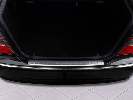 Nakładka na zderzak tylny do Mercedes W211 E klasa (Stal)
