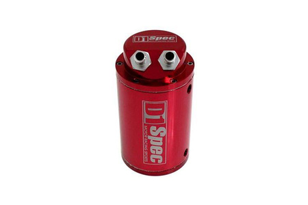 Oil catch tank 0.7L 9mm D1Spec Red