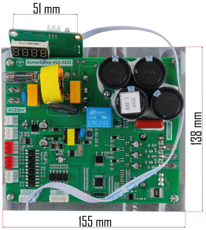 PŁYTKA ELEKTRONIKI DO AGREGATU PM-AGT-1500M-PCB