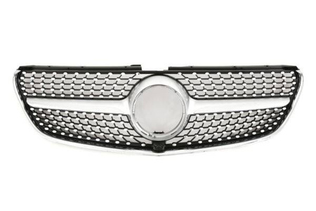 GRILL do MERCEDES W447 V-KLASE KAMERA SILVER