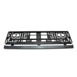 Ramka tablicy rejestracyjnej carbon elastyczna AMIO-01165