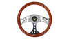 Kierownica 380mm Drewno