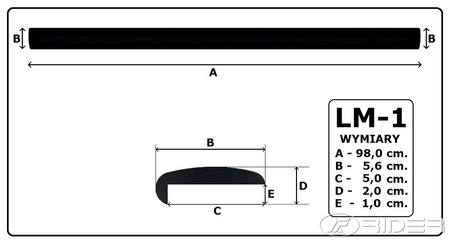 Uniwersalna listwa maskująca LM-0001