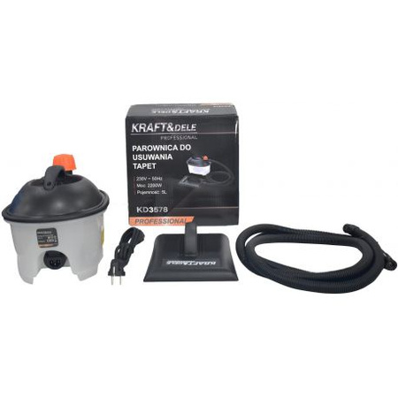 PAROWNICA DO USUWANIA TAPET 2200W 5L KD3578
