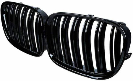 GRILL NERKI BMW F01 F02 F03 08-15 M-STYLE GLOSS BL