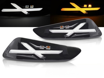 Kierunkowskazy diodowe przednie do Vespa Sprint / prima