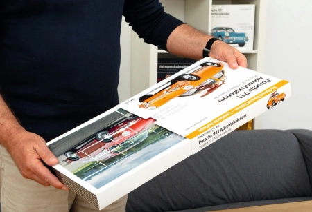 Porsche 911 - Kalendarz Adwentowy  Edycja limitowana z deską surfingową