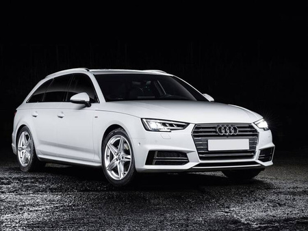 Nakładka na zderzak tylny do AUDI A4 B9 Avant (Stal)