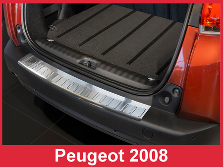 Nakładka na zderzak tylny Peugeot 2008 (Stal)