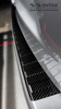 Nakładka na zderzak tylny do Mitsubishi ASX (Carbon Fiber)