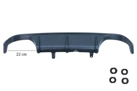 ZDERZAK TYLNY BMW F32 F33 13-21 LOOK M4 STYLE