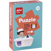 Zestaw puzzli edukacyjnych Apli Kids 6 szt.