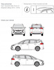 Bagażnik dachowy belki Opel Zafira Tourer C