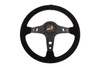 Kierownica Pro 350mm offset:80mm Zamsz Black