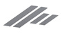 Progi 2 Line Mercedes C-Klasa W204 Sedan 4 2007-2014 - Mat