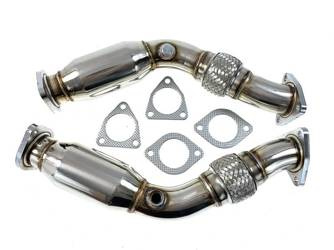 Downpipe NISSAN 350Z DECAT + ZŁĄCZE ELASTYCZNE