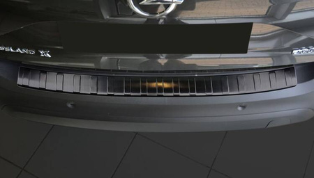 Nakładka na zderzak tylny Opel Crossland X (Czarna)