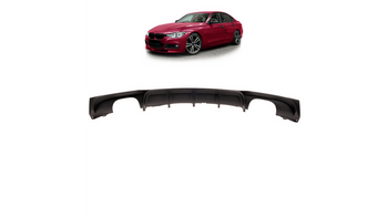 Tylny dyfuzor Matt Black BMW 3 F30 F31 2011-2018