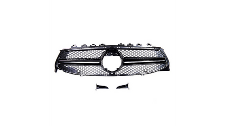 Grill sportowy Black A-Type z PDC MERCEDES CLA C118 X118 2019-obecnie