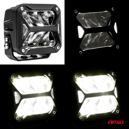 Lampa robocza drogowa LED PRO reflektor homologacja ECE R149 12V 24V AMIO-03868