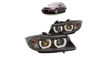 Zestaw Lamp Halogenowych Black BMW 3 E90 E91 2005-2012