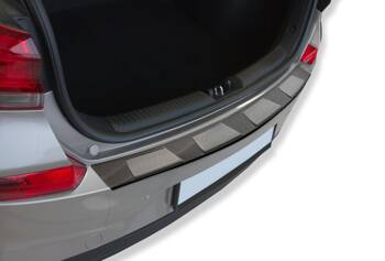 Zderzak 4 TRAPEZ Peugeot 308 II Kombi 5 2014-2017 - Satin Black&White