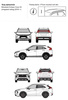Bagażnik dachowy CRUZ AIRO FUSE Mitsubishi Eclipse Cross