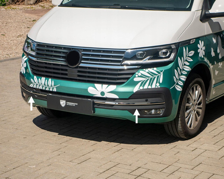 Listwy atrapy zderzaka przedniego Volkswagen Caravelle 2019-2023