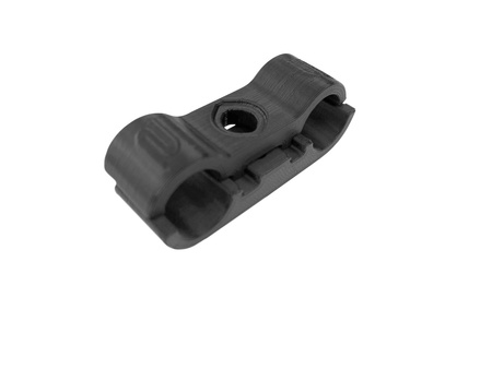 Mocowanie uchwyt przewodów 12mm podwójny ASA 4szt.