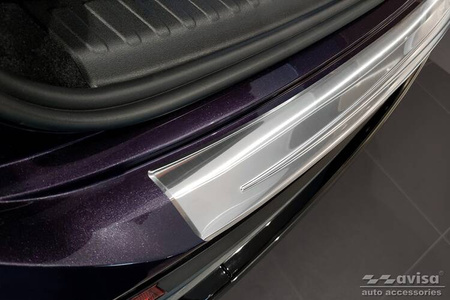 Nakładka na zderzak tylny do AUDI Q4 E-Tron (Stal)