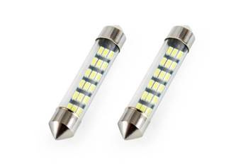 Żarówki LED STANDARD 3014 18SMD Festoon C5W C10W C3W 41mm White 12V AMIO-01092