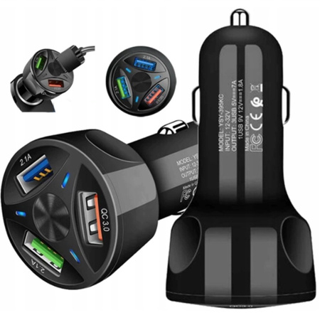 ŁADOWARKA SAMOCHODOWA SZYBKOŁADUJĄCA QC 3.0 3X