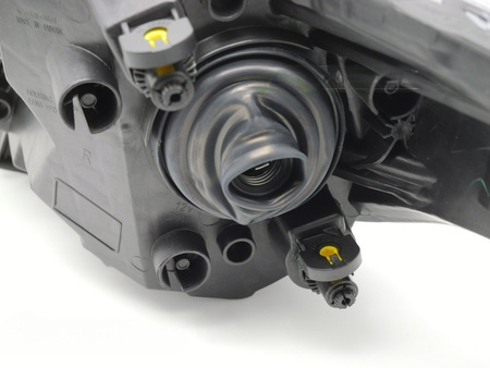 Lampa lewa reflektor Black TYC do Ford KA+ 18-21