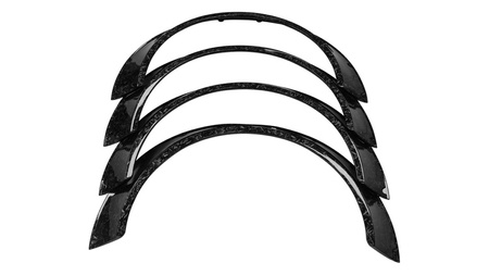 Poszerzenia nadkoli Forged Carbon Look Big 4szt.