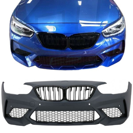 ZDERZAK PRZEDNIE BMW F20 F21 15-19 PDC SRA LOOK M2