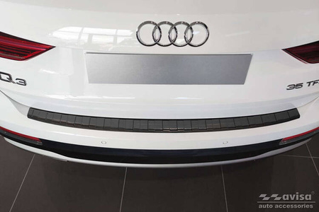 Nakładka na zderzak tylny do AUDI Q3 2 (Czarna)