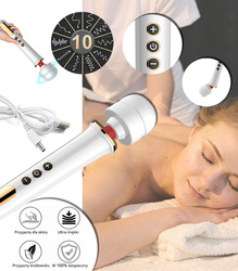 MASAŻER WIBRACYJNY DO CIAŁA MIĘŚNI PLECÓW ROZLUŹNIAJĄCY RELAKSUJĄCY