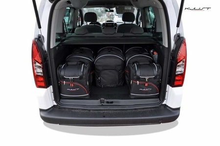 PEUGEOT PARTNER 2008+ TORBY DO BAGAŻNIKA 6 SZT