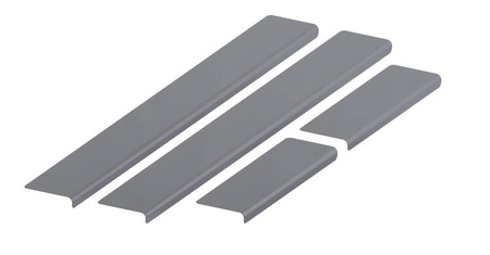 Progi Long Line Opel Corsa B Hatchback 5 1993-2000 - Satin Black&White