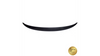 Lotka Lip Spoiler Matt Black BMW X6 E71 E72 2007-2014